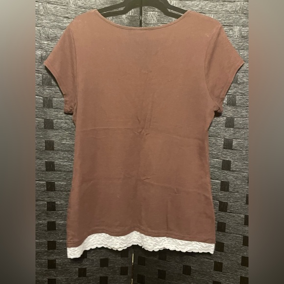 set of 4 Y2K Womens fashion bug shirts XL  blue, light pink, pink, brown Vintage - Picture 7 of 13